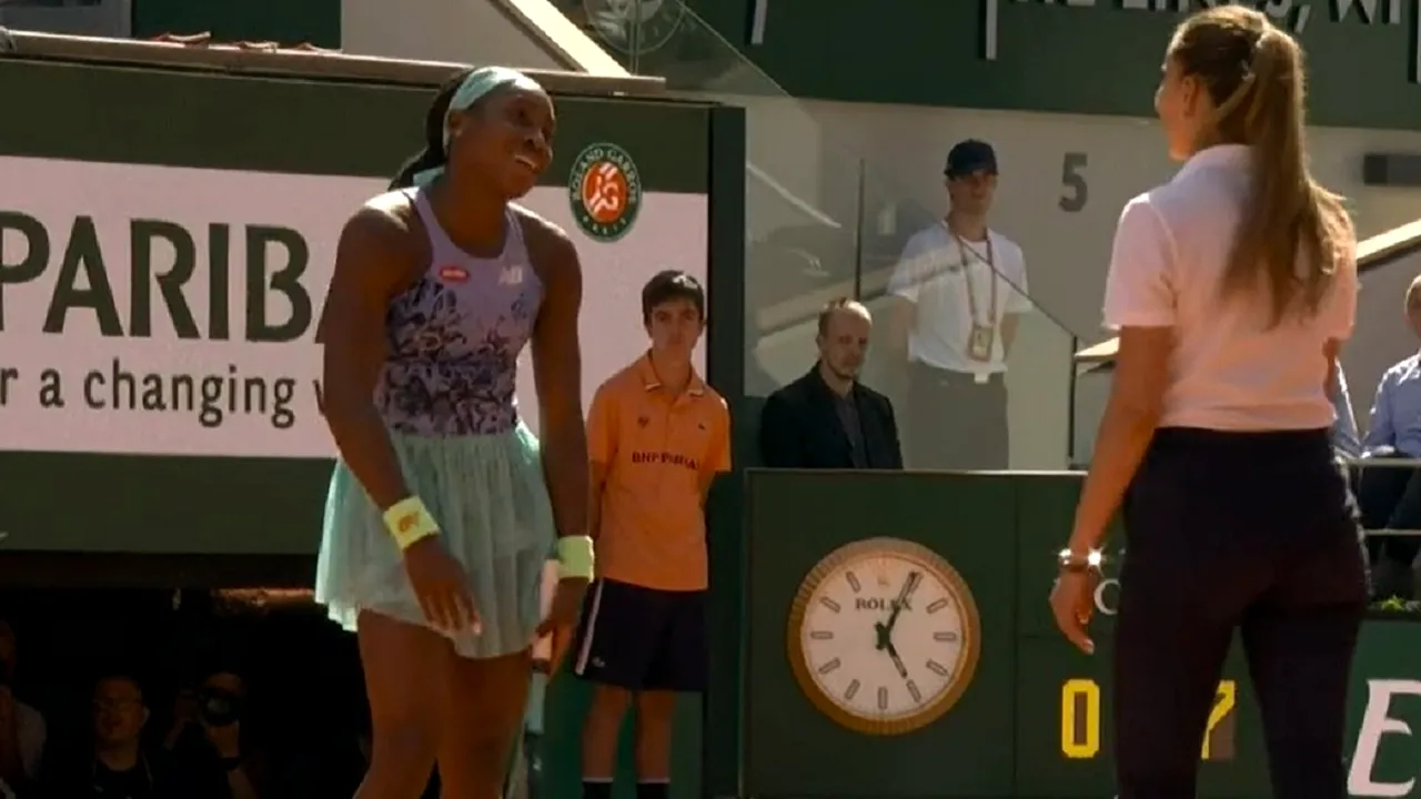 Conflict în semifinale la Roland Garros: Coco Gauff s-a plâns că e deranjată de țipetele adversarei! Ce decizie a luat arbitra de scaun | VIDEO