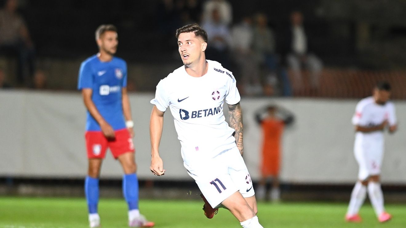 Cum s-a motivat David Miculescu înainte de golul superb din FC Bihor - FCSB 0-2: „Știm cum sunt meciurile de Cupă, Craiova a făcut egal cu Tunari”