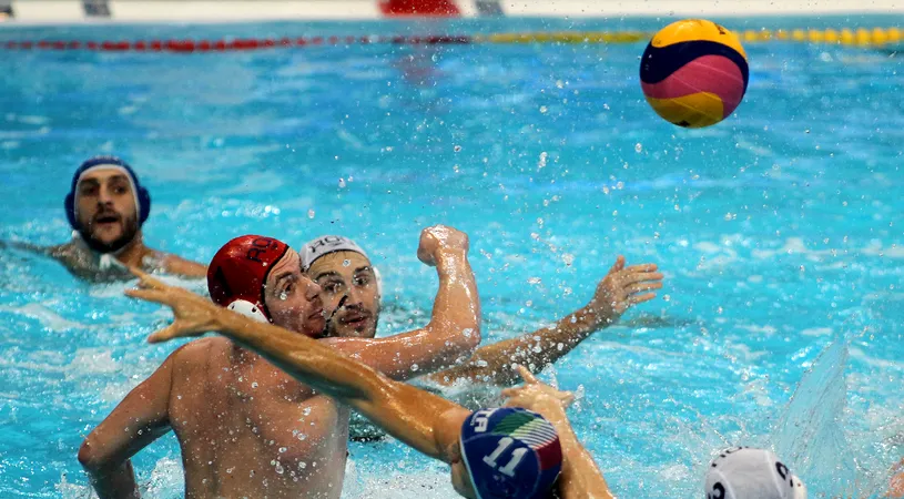 România-Olanda 8-9, primul meci al tricolorilor de la Europeanul de polo de la Budapesta