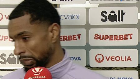 A venit val-vârtej în timpul flash-interviului și l-a gonit pe jucător din fața camerelor TV: „Dă-i, bă, drumul la vestiar!”