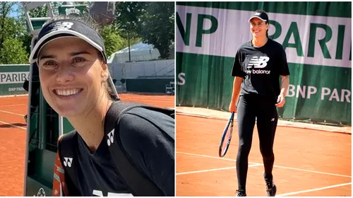 Sorana Cîrstea a făcut show la antrenamentul de la Roland Garros! Cum a fost surprinsă favorita numărul 30 a competiției | FOTO
