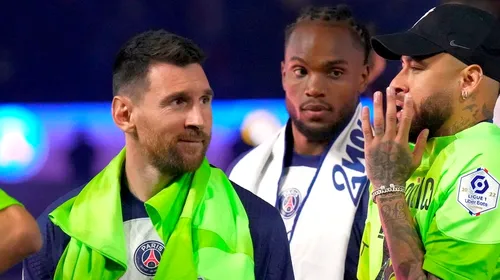 Neymar, mesaj emoționant pentru Lionel Messi după ce argentinianul a jucat ultimul său meci pentru PSG: „Nu a ieșit așa cum credeam! Te iubesc!”. Ce i-a răspuns campionul mondial