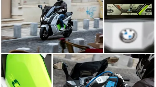 MOTO | Ești pregătit să faci pasul către transportul electric? BMW a scos scuterul C Evolution, mijloc de transport care se deplasează 100 de kilometri cu mai puțin de 10 lei