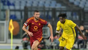 Ce a făcut David Ankeye, atacantul nigerian de la Sheriff, în meciul cu AS Roma, la care Gigi Becali s-a uitat special pentru a vedea dacă îl transferă la FCSB! Nota pe care i-au dat-o italienii