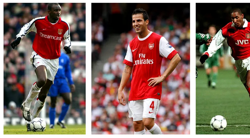 TOP 10** superjucători tineri aduși de Arsene Wenger la Arsenal