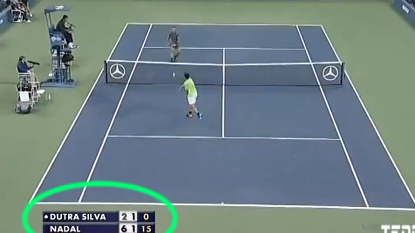 Fail total la US Open. VIDEO - L-a avut "în mână" pe Nadal, dar a trimis o minge incredibil de prost. Din acel moment, nu a mai câștigat vreun game