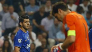 Zidane a prefațat finala Ligii. Tot Madridul e îmbrăcat în alb-negru, "trădătorul" Morata e iar idol în capitala Spaniei: "Ne-a eliminat, dar acum îi ținem strâns pumnii"