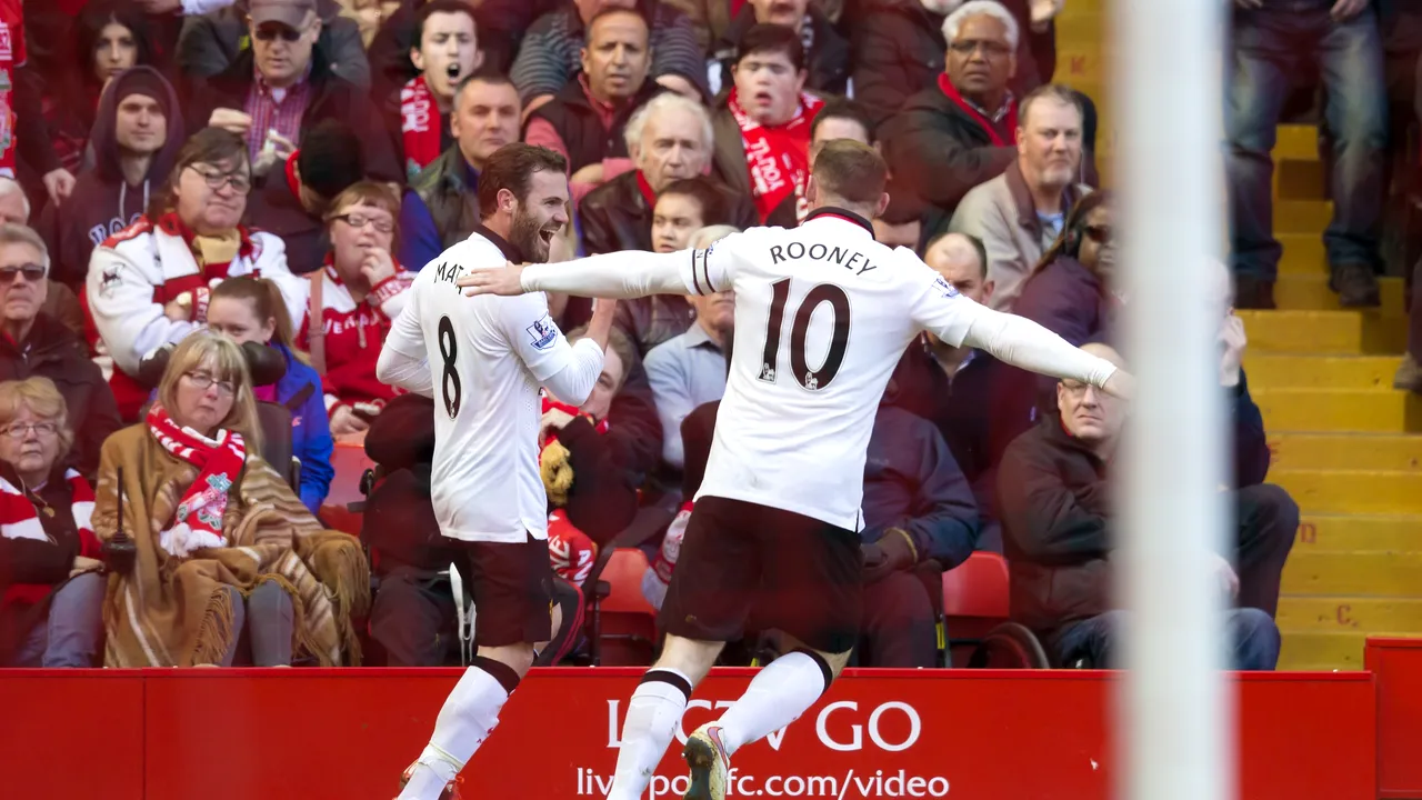 Rooney, decisiv în derby-ul Liverpool - Manchester United 0-1! 