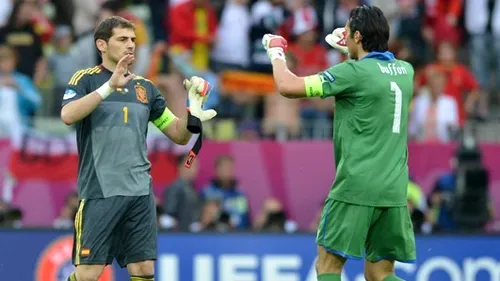 Warm up pentru finală!** Casillas și Buffon ar oferi standing ovation pentru această paradă! VIDEO Reflex incredibil reușit de cea mai bună 'portăriță' din lume