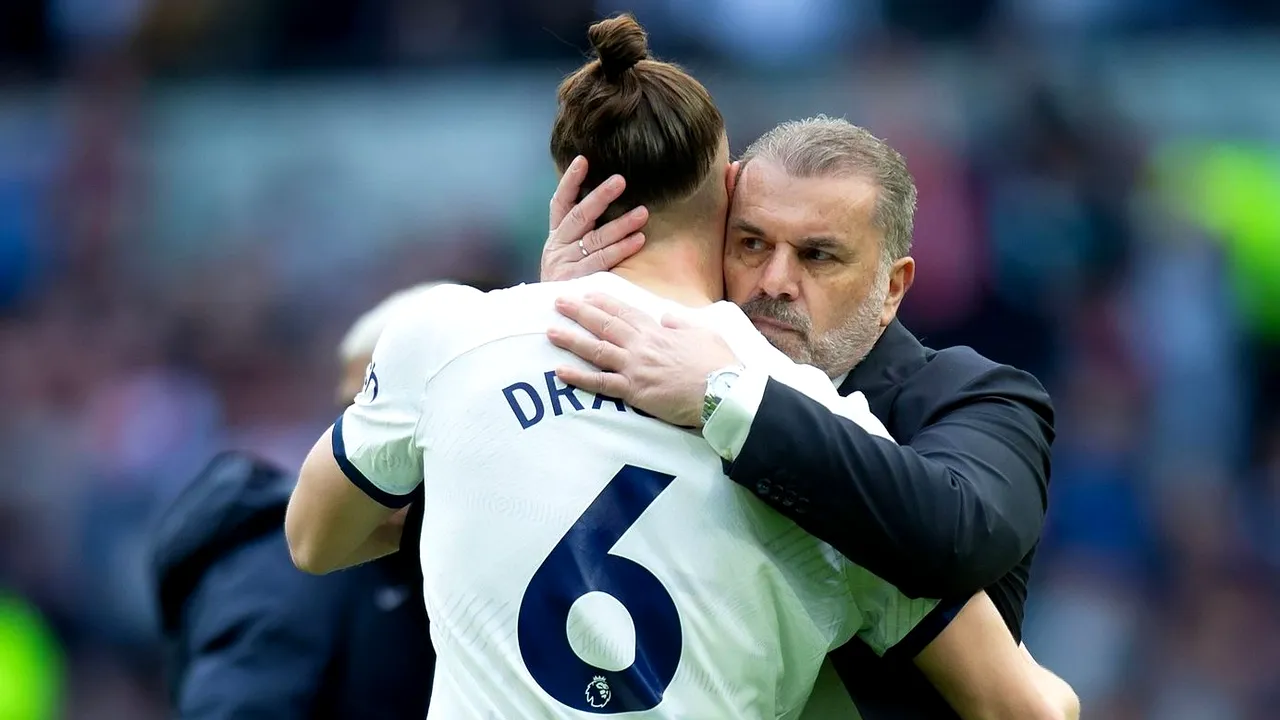 „Înțeleg îngrijorarea fanilor”. Ce a spus Ange Postecoglou despre Radu Drăgușin înainte de noul sezon din Premier League