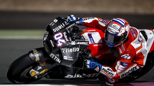 Vinales și Rossi domină ziua 2 din Qatar. Ducati șochează cu un look ciudat al motocicletei