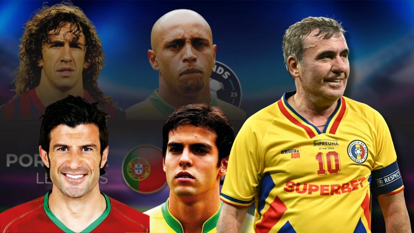 Gică Hagi, ce onoare pentru România: meci de gală alături de Roberto Carlos, Luis Figo, Kaka și Puyol! Când se joacă partida anului cu zeci de legende pe teren. SPECIAL