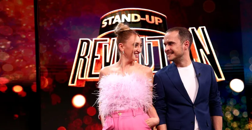 Ilona Brezoianu și Șerban Copoț prezintă ”Stand-up Revolution”, la Antena 1