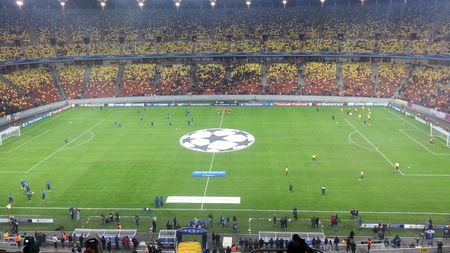 Gest superb al jucătorilor Stelei înainte de meci. Cu ce mesaj au venit pe teren