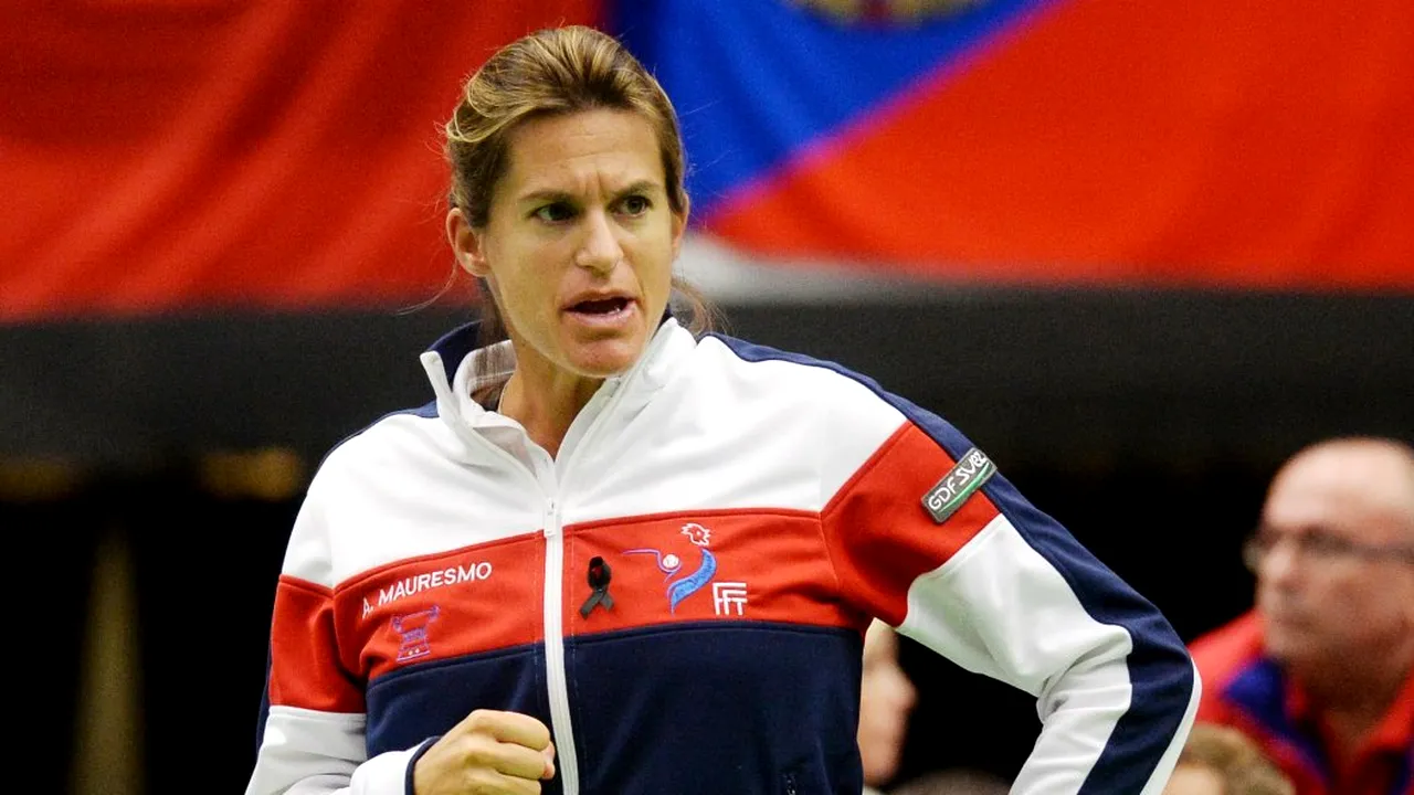 Amelie Mauresmo nu mai este căpitanul echipei de Fed Cup a Franței