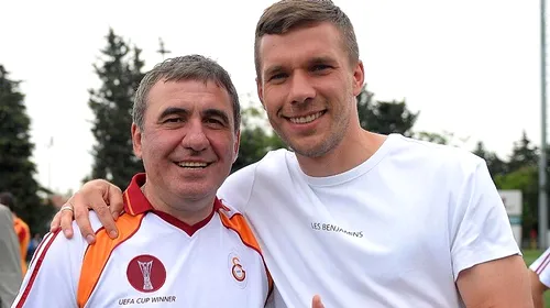 Hagi a fost invitat de Galata la aniversarea unui moment special. „Regele” a discutat cu Podolski și Sneijder, apoi a vorbit despre transferul lui Coman. Ce a anunțat: „Pot să vă spun…”