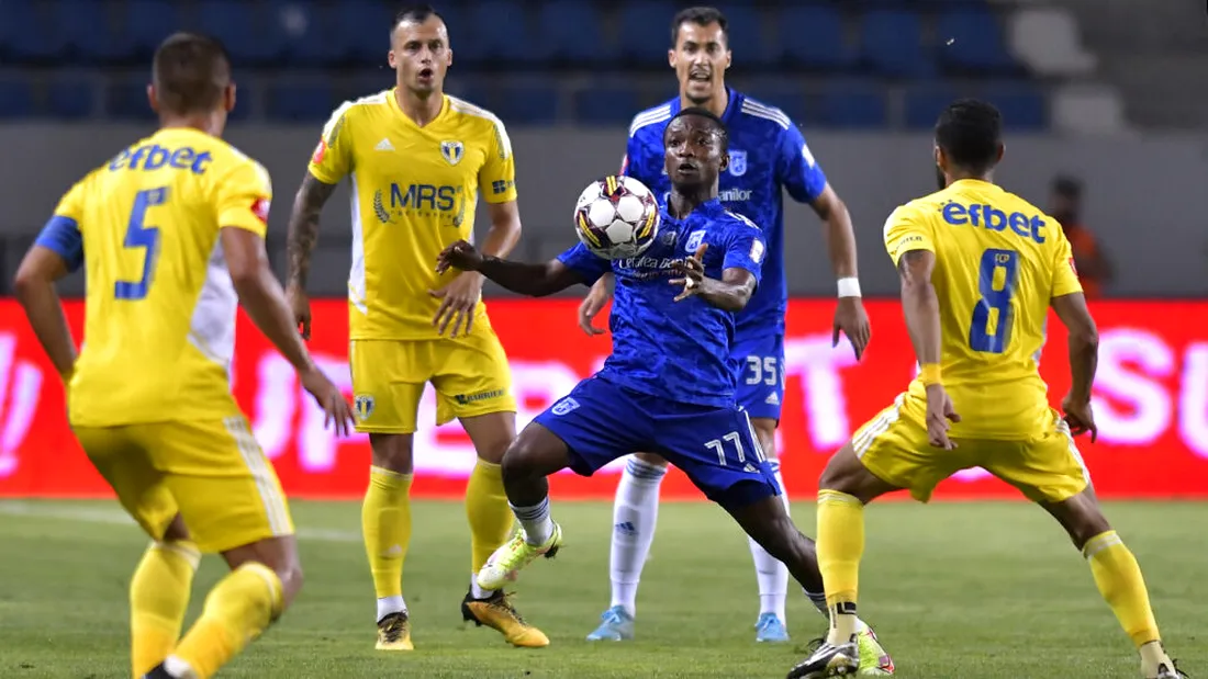 Chindia a oficializat achiziționarea lui Samuel Asamoah înainte de meciul cu actuala echipă a antrenorului pe care l-a demis sezonul trecut, deși o calificase în play-off-ul Ligii 2