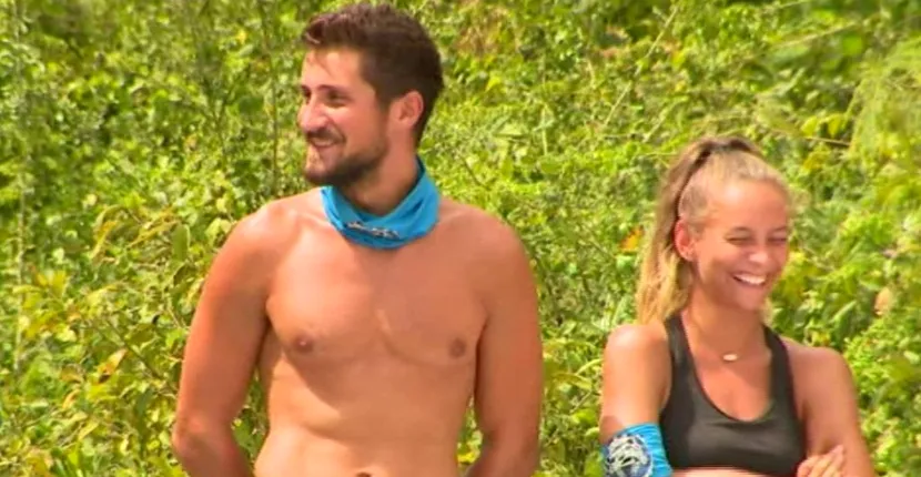 Relația Karinei cu Andrei, pusă la îndoială de colegii de la ”Survivo România”. ”Nici nu știu dacă este dragoste la mijloc sau au făcut o alianță pentru a sta cât mai mult în competiție”