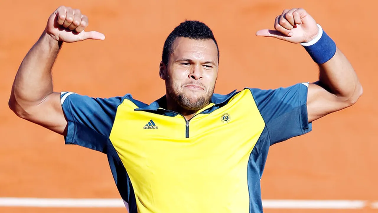 Tsonga, o nouă surpriză la Roland Garros! Francezul s-a calificat în semifinale și i-a cucerit pe parizieni cu ce a scris pe zgură