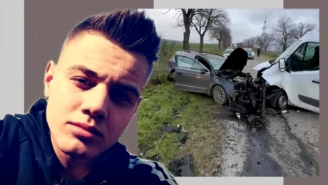 Alexandru, un tânăr de 20 de ani din Vaslui, a făcut accident în locul în care a murit mama sa. I-ar fi văzut fantoma! 😲