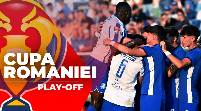 Play-off-ul Cupei României | Poli Iași pierde în prelungirile prelungirilor contra Petrolul. FC Voluntari a fost spulberată acasă, Sănătatea Cluj a produs marea surpriză. Și Sporting Liești merge în grupe
