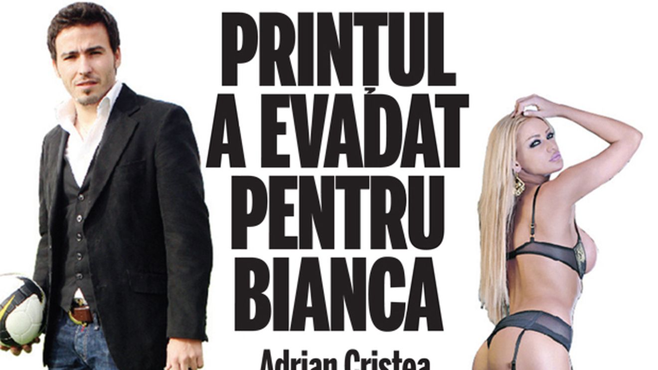 Nu poate fără Bianca! 'Prințul' Cristea a evadat din cantonament!