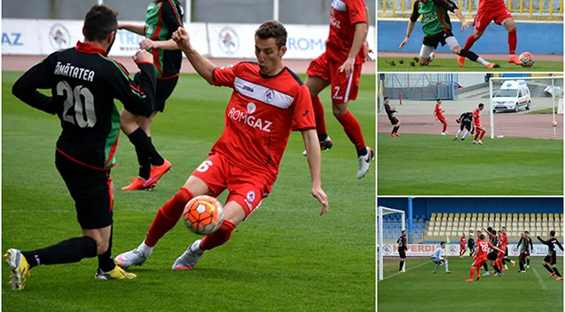 Gaz Metan a stat în etapa a 23-a, dar a urcat pe prima poziție în Seria a II-a.** Grozavu, nemulțumit de jucătorii săi după victoria din amicalul cu Sănătatea Cluj