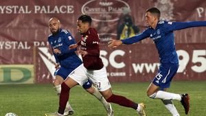 Rapid, probleme de lot înaintea derby-ului cu Universitatea Craiova! 4 fotbaliști, out pentru derby-ul din Bănie