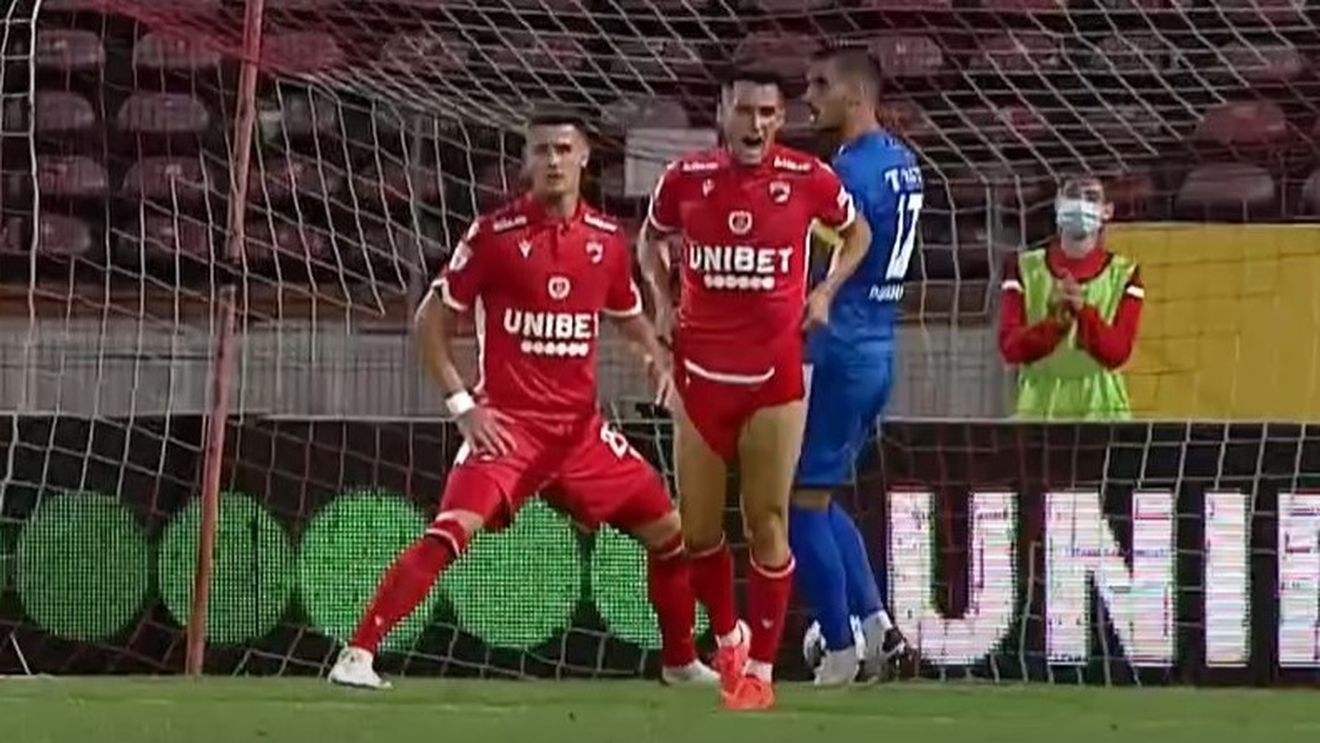 Isma Lopez, autogol cu FC Botoșani la debutul în tricoul lui Dinamo! Fază suspectă de ofsaid la golul marcat de oaspeți | VIDEO
