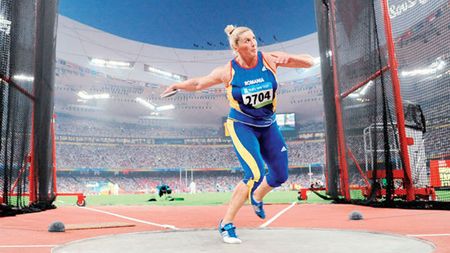 Nicoleta Grasu s-a impus în concursul de aruncarea discului din cadrul "Internaționalelor" 