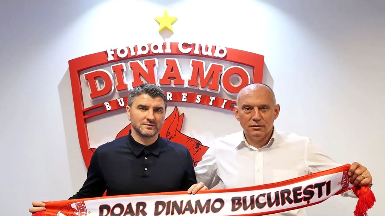 OFICIAL | Adrian Mihalcea este noul antrenor al lui Dinamo. Cum va arăta staff-ul tehnic al 