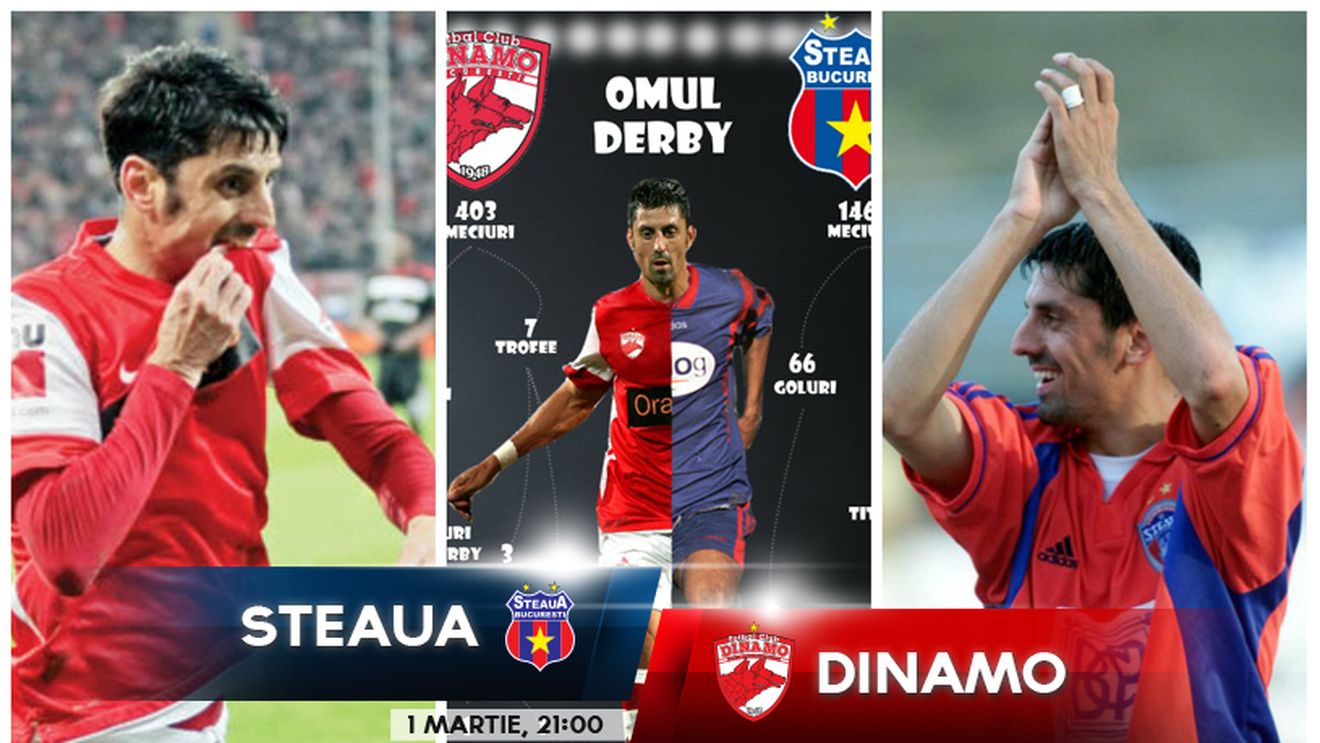 Dănciulescu este "Omul-Derby". Fostul atacant are cele mai multe goluri în duelurile Steaua - Dinamo