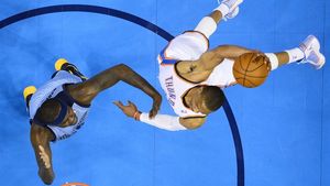 Tunet fără ecou. Thunder a fost egalată de Memphis Grizzlies, după un eșec în prelungiri