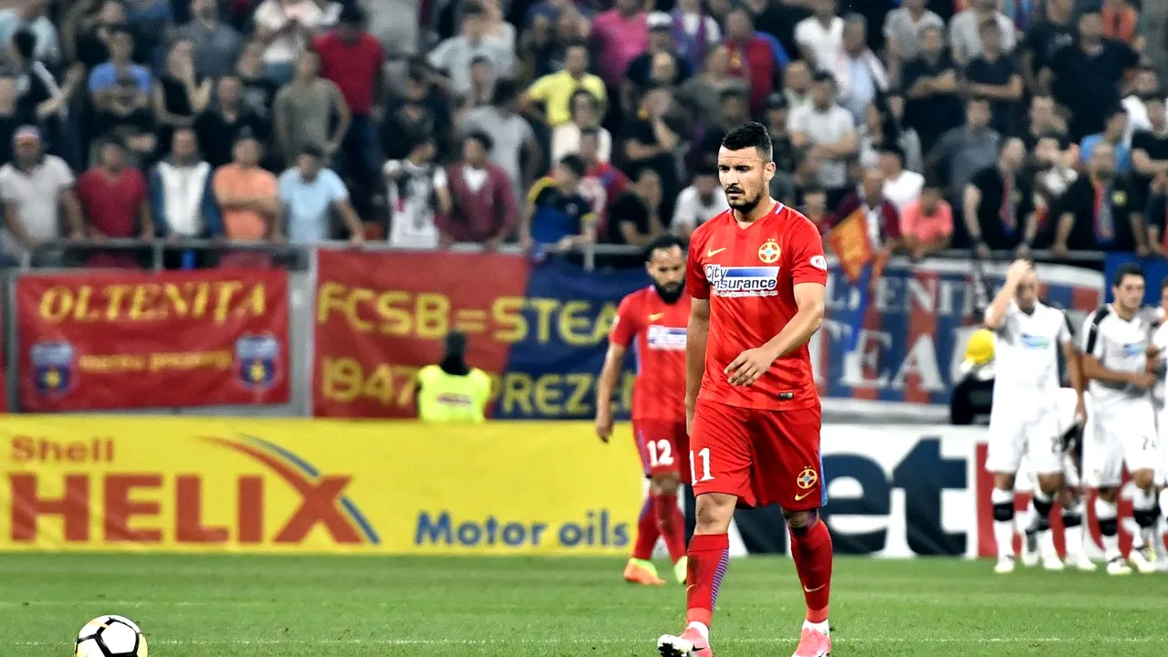 Constantin Budescu nu știe dacă este sau nu suspendat pentru meciul cu Dinamo! FRF și LPF se contrazic, noul transfer al lui FCSB așteaptă o decizie