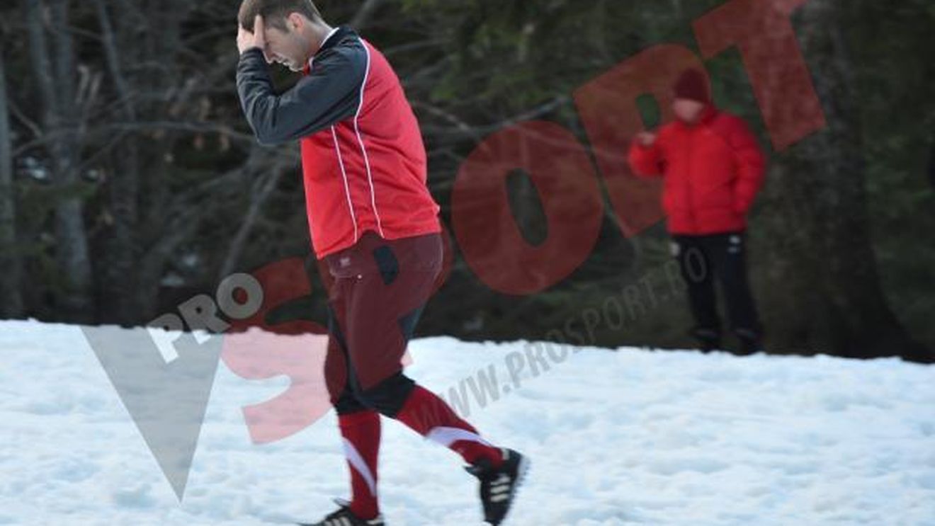 FOTO "Câinii husky" încep să dea semne de oboseală pe pantele din Poiană!** Imaginile vorbesc de la sine