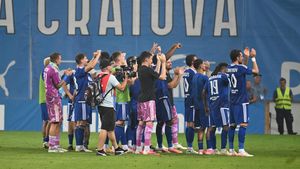 Bătaie generală după Craiova – Levski 2-2! S-au încins pe tunelul spre vestiare: cine a declanșat scandalul!