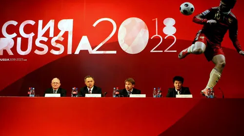 Lovitură dură aplicată de Rusia celor de la FIFA: încasările de pe urma CM 2018 vor fi mai mici