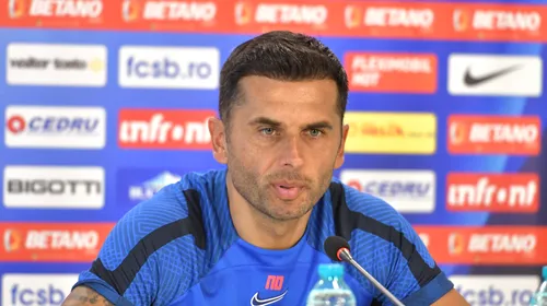 Nicolae Dică, luat prin surprindere de plecarea lui Florin Tănase. „Am aflat cu 15 minute înainte de antrenament că nu participă”