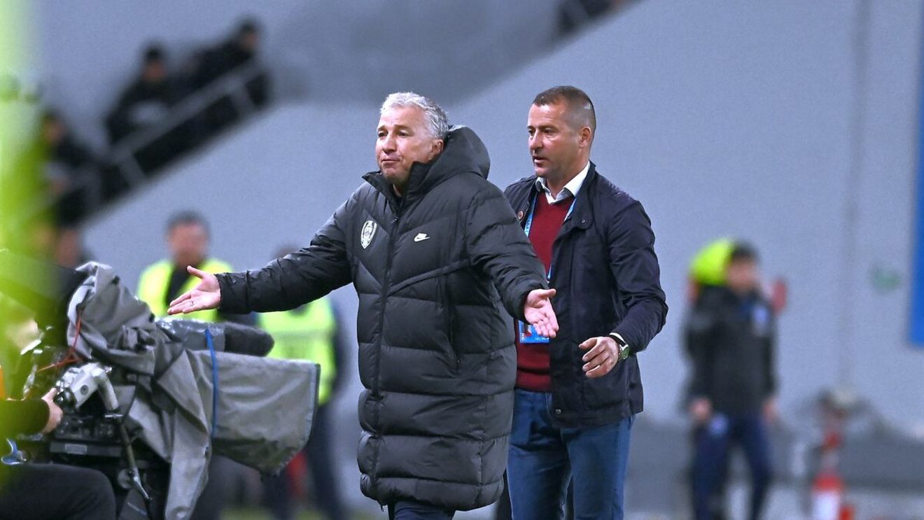 Dan Petrescu, din nou supărat pe VAR după Universitatea Craiova - CFR Cluj: „Asta e România. Tragem liniile alea cum vrem, să nu fie bine pentru CFR!”