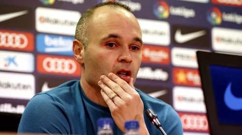 „Nemuritorul” Andres Iniesta! Fostul star de la FC Barcelona va juca până la 39 de ani în Japonia!