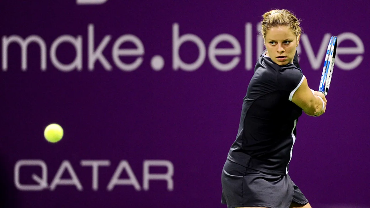 Clijsters, în finală la Mastersul de la Doha