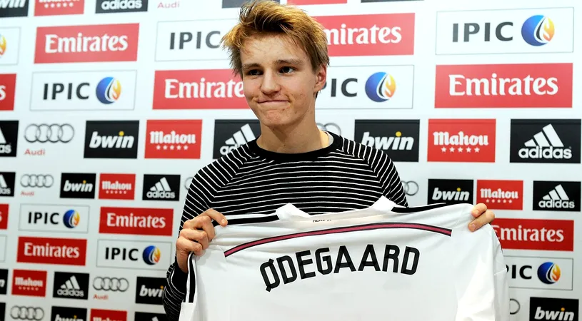 Unde a a ajuns puștiul minune cumpărat de Real Madrid în 2015. FOTO | Odegaard, prezentat oficial la noul club