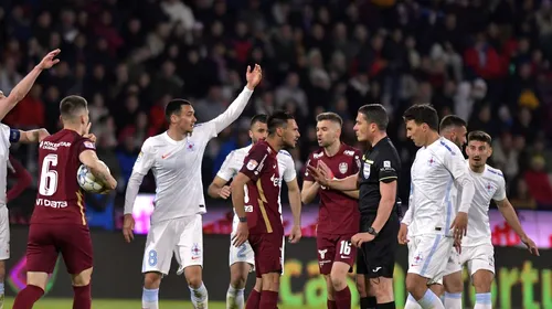 CFR Cluj, criticată după acuzațiile făcute după meciul cu FCSB: „E jenant să dai vina pe arbitru”