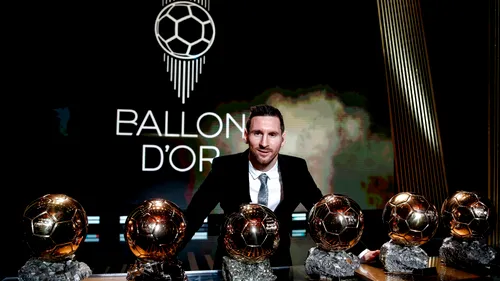 Presa internațională a făcut marele anunț: Leo Messi ar fi câștigat Balonul de Aur cu numărul 7