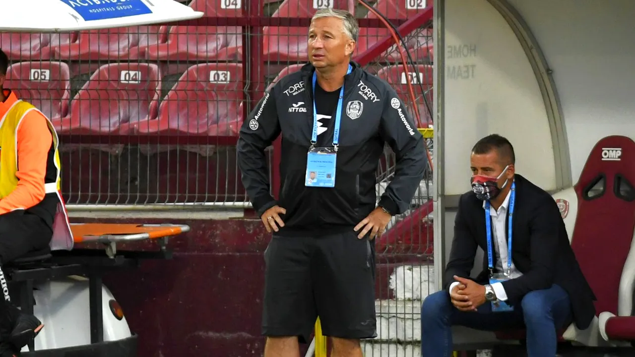 Dan Petrescu s-a autodesființat după meciul cu FCSB: „Am greșit, de când sunt eu la CFR nu s-a mai întâmplat asta! Pierdem campionatul așa” + Spune că echipa lui Gigi Becali a fost mai bună