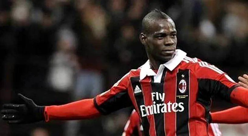 Dar chiar întotdeauna numai el?:)** Balotelli a înscris din nou pentru Milan și a egalat un record vechi de 15 ani. VIDEO - Ce a reușit 'Super Mario' cu Parma: