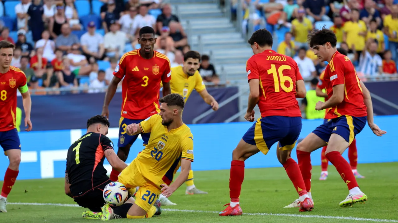 A impresionat în România U21 – Spania U21 1-2, de la EURO din Slovacia. Englezii de la Arsenal l-au remarcat și acum vor să-l transfere pe o sumă uriașă