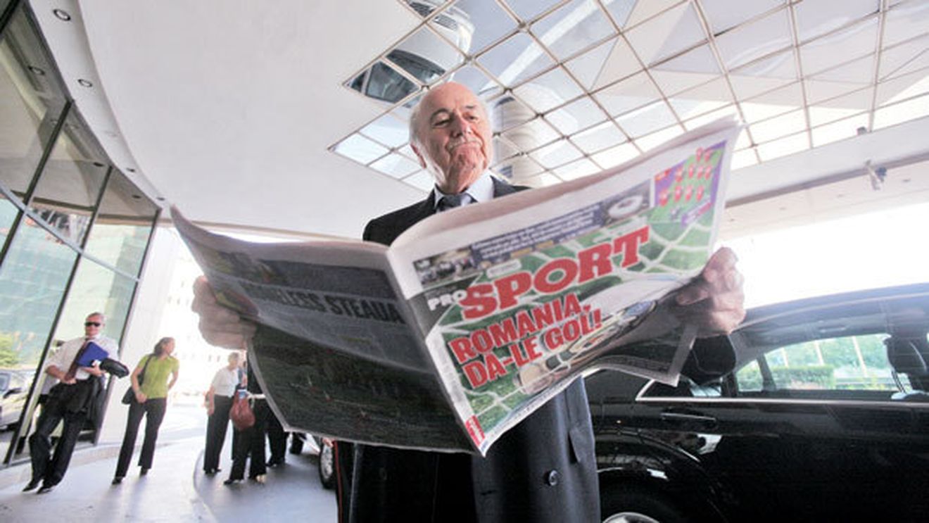 Mesajul lui Blatter pentru români:** "Țara voastră e una printre favoritele mele! Vă aștept la CM!"