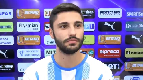 Ante Roguljic, primele declaraţii după venirea la Universitatea Craiova: „Am ajuns la un club mare, îmi place să joc sub presiune”. Ce le promite fanilor olteni