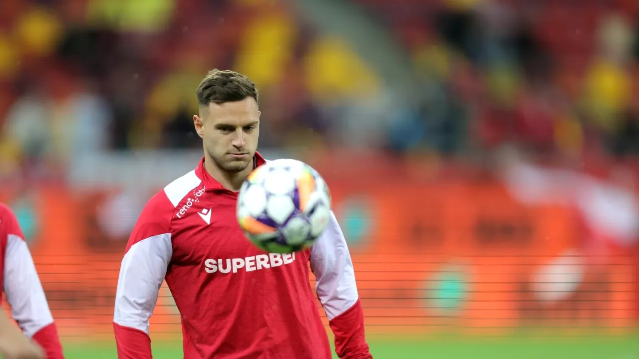 „S-au apărat tot meciul”. Dennis Politic, nemulțumit după Dinamo – Rapid 0-0